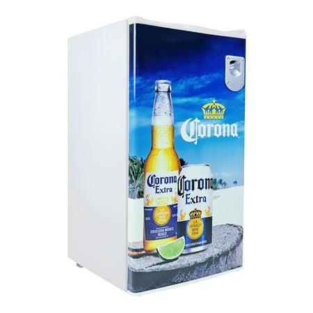 Corona 90 Litre Compact Refrigerator with Bottle Opener Mini Fridge
