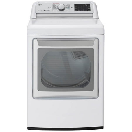 LG DLGX7801WE 7.3 Cu.Ft. White Smart Gas Dryer