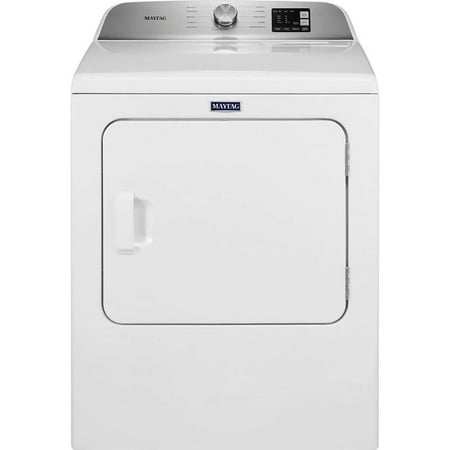 Maytag MGD6200KW 7.0 Cu. Ft. White Top Load Gas Dryer with Moisture Sensing