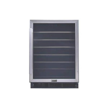 Galanz 24 in. 47-Bottle Wine Cooler  Stainless Steel