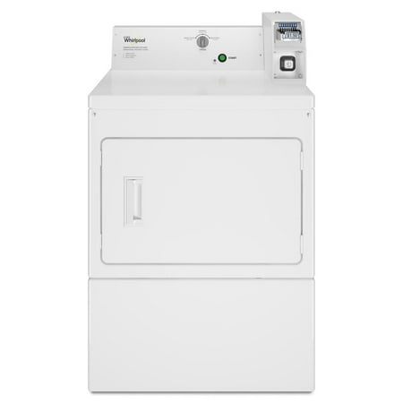 Whirlpool - 7.4 Cu. Ft. 3-Cycle Commercial Electric Dryer