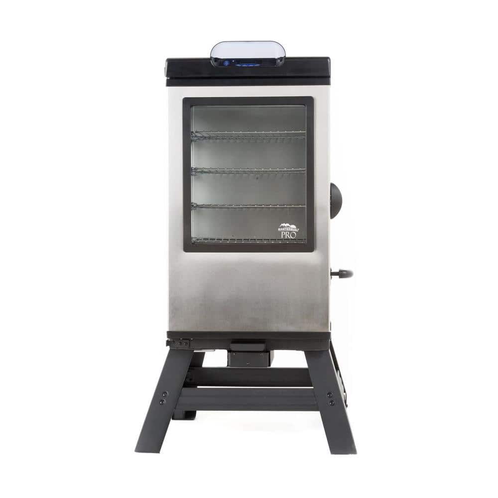 Masterbuilt Pro 30 in. Bluetooth Smart Digital Electric Smoker with Legs